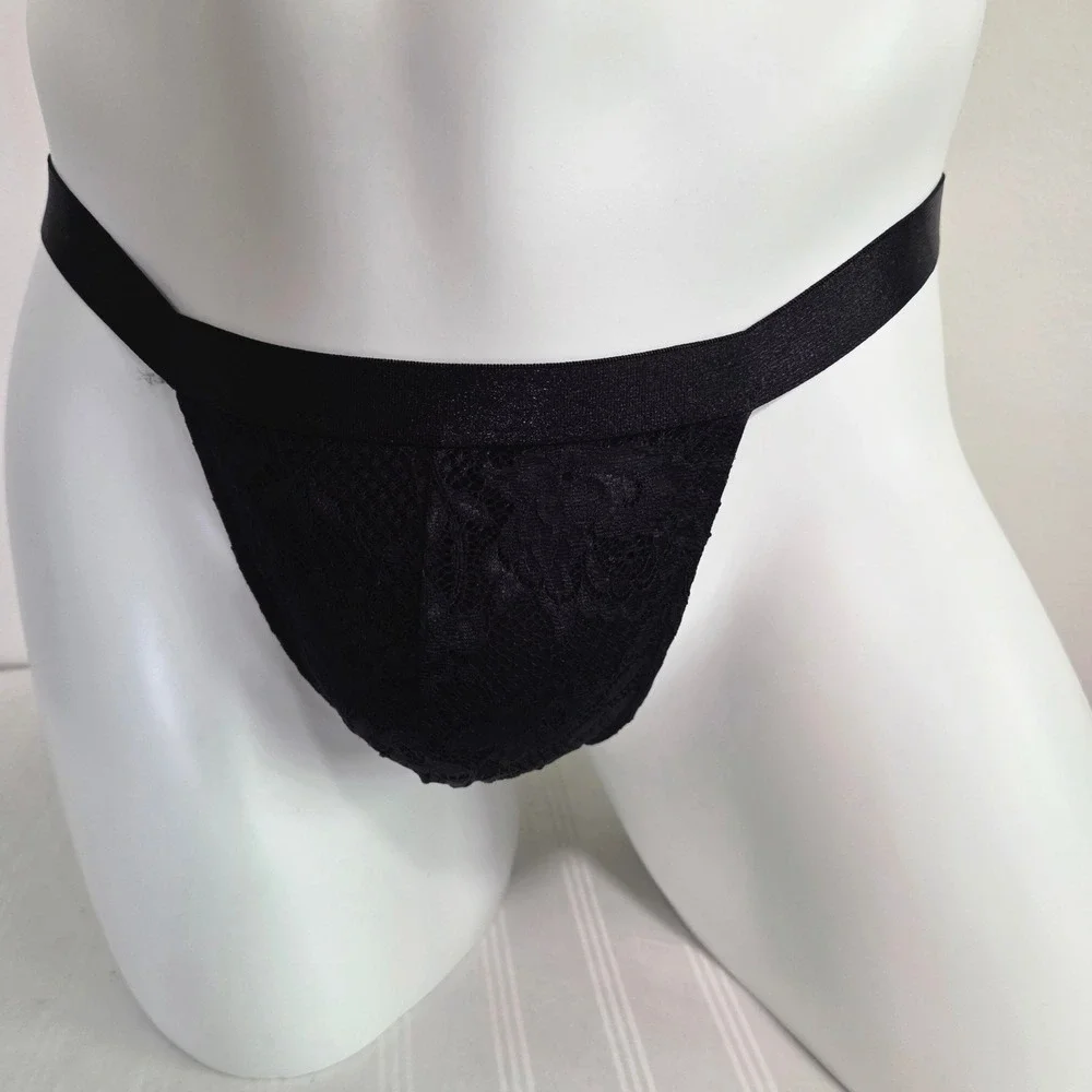 Cosabella Luxury Men's Italian Lace Thong Premium Designer Underwear